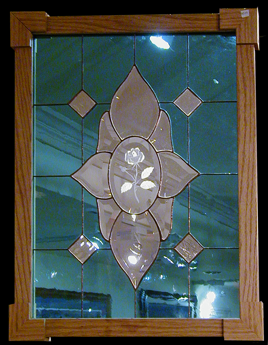 Engraved Rose Window